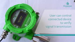 Prosense PQD Series Gas Detector  Relay Test [upl. by Prager]