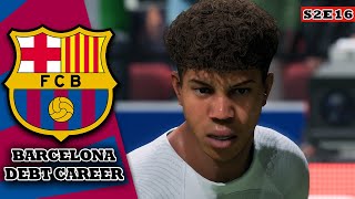 I FIXED HIM FC24 Barcelona Debt Career Mode [upl. by Gaves76]