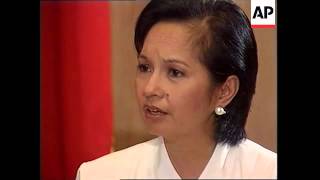 Interview with President Gloria Macapagal Arroyo [upl. by Idmann868]