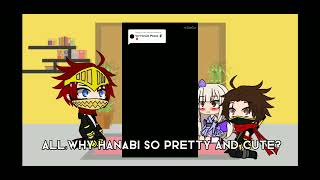 mlbb react to hanabi the scarlet rose🌸🌺 [upl. by Eednahs]