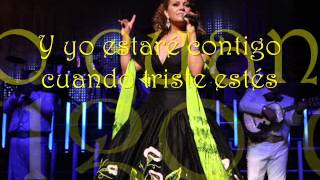 Jenni Rivera yo estare contigo cuando triste estes LETRA [upl. by Liris]