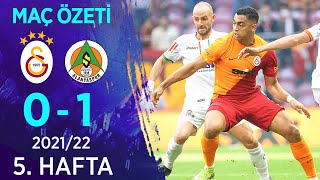 Galatasaray 01 Aytemiz Alanyaspor MAÇ ÖZETİ  5 HAFTA  202122 [upl. by Colin260]