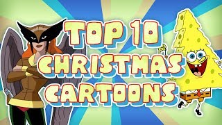 Top 10 CARTOON CHRISTMAS Specials [upl. by Dnomyar690]