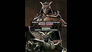 Shao Kahn VS Onaga  Small break from marvel arc to redo this match up [upl. by Yleoj]