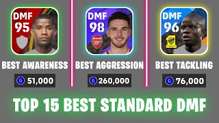 Top 15 Best Defensive Midfielders  DMF  In eFootball 2024 Mobile  Best DMF in eFootball 2024 [upl. by Stedmann817]