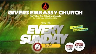 GIVERS EMBASSY SUNDAY SERVICE  27TH OCTOBER 2024 [upl. by Yatnoj519]