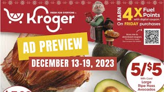 NEW SALE Kroger Ad Preview for 12131219  Digital Coupon Sale Weekly Digitals amp MORE [upl. by Gertruda]