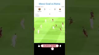 Messi GOAL vs Roma [upl. by Lanod795]