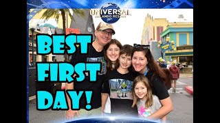 The BEST First Day Universal Orlando Resort  Studios amp Islands of Adventure [upl. by Dare]