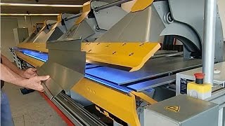 Thalmann TZ  Schwenkbiegemaschine  Folding machine  Piegatrice a bandiera – Plieuse a tablier [upl. by Niak445]