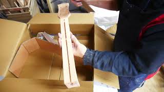 UNBOXING A GRIZZLY TOOLS ACOUSTIC GUITAR KIT  video not sponsored by grizzly tools [upl. by Yeaton102]