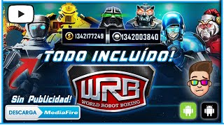 ✅ SUPER JUEGO World ROBOT Boxing EN ANDROID 2024 FULL [upl. by Acimahs]