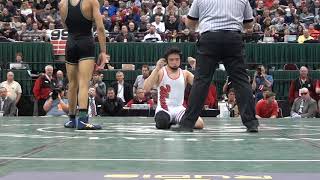 145 lbs Final OH 2017 Kevon Freeman Lake Catholic vs Sandro Ramirez Wauseon [upl. by Leon]