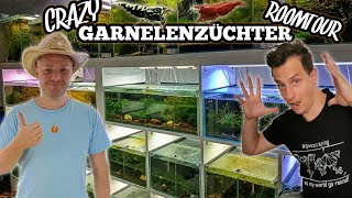 AQUA BIRNE Doku  Garnelen Aquarium Zuchtanlage Roomtour  Garnelenzüchter aquabirne 🦐🤠👍 [upl. by Norrat241]