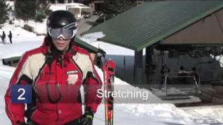 Ski Lessons  Conditioning Exercises for Downhill Skiing [upl. by Alwyn617]