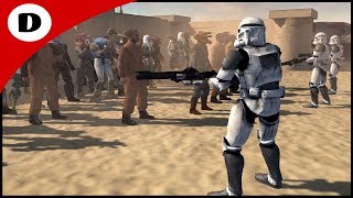 CLONE ORDER 37 MASSACRE  Men of War Star Wars Mod [upl. by Ecnerrot611]