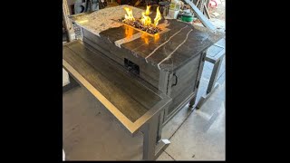 Building a fire pit table [upl. by Letitia]