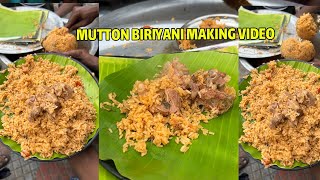 AMBUR STYLE MUTTON BIRYANI Recipe  Mutton Biriyani Making  Kalil Bai Biryani  Travel and Taste [upl. by Bartolemo671]