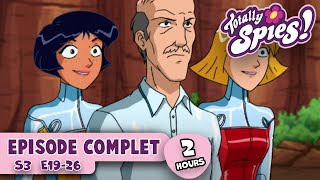 Totally Spies  🕵 Saison 3 Épisodes 19 à 26 🚨 ÉPISODE COMPLET Compilation  2 HEURES [upl. by Hubey]