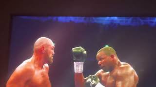 Fury knocks out Whyte  Hightlights [upl. by Aicre951]