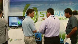 Car Care World Expo 2010 Las Vegas Optima Steamer Steam Car Wash [upl. by Asreht]