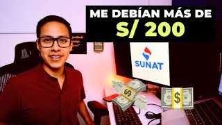 Solicité Una Devolución de Impuestos a SUNAT 🤑 2024 [upl. by Arobed]