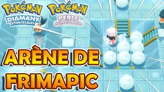 Trouver le BON CHEMIN de l’ARÈNE de FRIMAPIC ❄️  Pokémon Diamant Étincelant et Perle Scintillante [upl. by Chong]