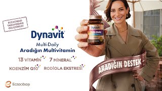 Sedef Avcının Multivitamin Tercihi ▶️ Eczacıbaşı Dynavit MultiDaily [upl. by Ellenoj]