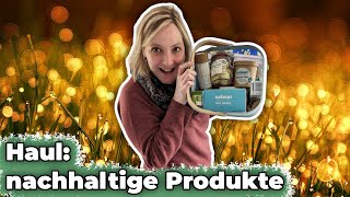 Haul nachhaltige Produkte Neue Alternativen aus der Drogerie von Sodasan und Puremetics [upl. by Isabel]