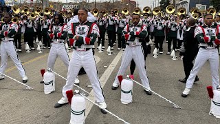 Mississippi Valley Marching Band  Bacchus Mardi Gras 2024 [upl. by Kaiser]