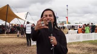 Avishek K C of Underside at Download Festival 2019 [upl. by Derfniw82]