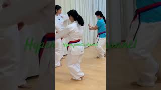 Patternpoomsae 7 learning training taekwondo shorts [upl. by Eaton]