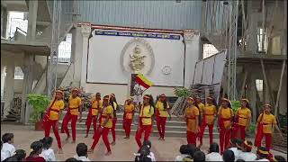 kannada rajyotsava dance GMPS Mathikere [upl. by Leacock766]