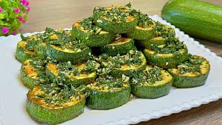 I have never eaten such delicious zucchini Spanish garlic zucchini Incredible recipes [upl. by Acisey375]