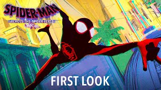 SpiderMan Across the SpiderVerse First Look at CCXPWorlds [upl. by Chaiken662]