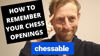 How To Remember Your Chess Openings  With Chessable [upl. by Bandeen]