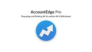 Preparing W2s and W3 using AccountEdge for Windows [upl. by Paulie]