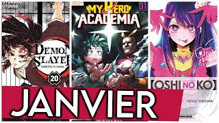 LES SORTIES MANGAS DE JANVIER 2022  ÇA VA FAIRE MAL AU PORTEMONNAIE [upl. by Hterag]