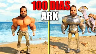 ¡SOBREVIVO 100 DIAS en ARK Survival Ascended en HARDCORE EL COMIENZO 1 [upl. by Jeroma]