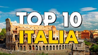 ✈️ TOP 10 Ciudades de Italia ⭐️ Que Ver y Hacer en Italia [upl. by Renner]