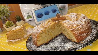 Torta di mele e yogurt per bimby TM6 TM5 TM31 [upl. by Aissila737]