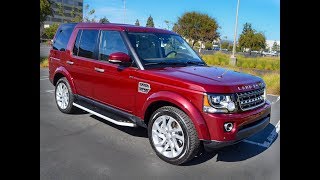 SOLD 2016 Silver edition Montalcino Red Metallic Land Rover LR4 For sale by Corvette Mike [upl. by Atteugram]