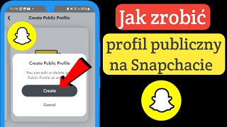 Jak zrobić profil publiczny na Snapchacie [upl. by Heywood]