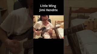 Little Wing  Jimi Hendrix versión de albertolombardimusic guitar jimihendrix cover [upl. by Zel]