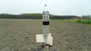 15L water rocket goes 331 Feet  or 101 Meter [upl. by Caraviello]