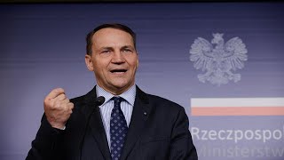 Radosław Sikorski ocenia kandydatów na prezydenta w 2025 krytykując Andrzeja Dud [upl. by Layod]