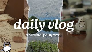 a cozy spring 🌧️ cerebral palsy chat 6 ✨ no talking [upl. by Zanze]