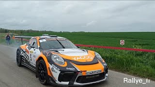 Rallye de Dieppe 2023 Départ ES7 Show [upl. by Yssej]