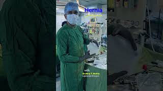 Hernia prolene mesh laparoscopic surgery  DrNiraj Mehta [upl. by Meador]