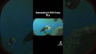 My FIRST TIME Playing SUBNAUTICA I am Terrified shorts [upl. by Mailand111]